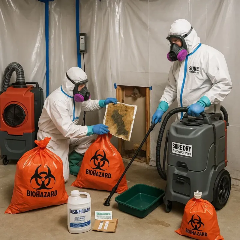 Contaminated Water Handling Protocols process in Omro, WI