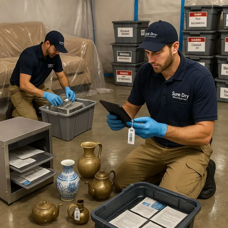 Content Protection and Restoration process in Omro, WI